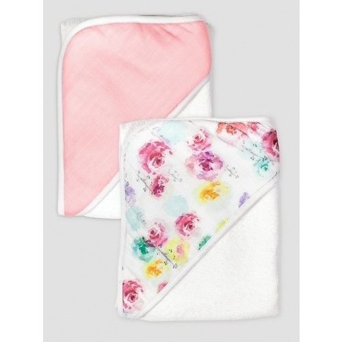 Honest Baby Clothing Two Pack Organic Cotton Hooded Towels | Gap
