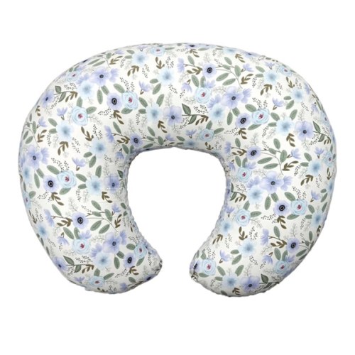 Nursing Pillow, Breastfeeding Pillow with Removable Cover, Ergonomic Breast Feeding Pillow, Baby Feeding Support Cushion for Mom Easier Breastfeeding- Original Size/Leaves