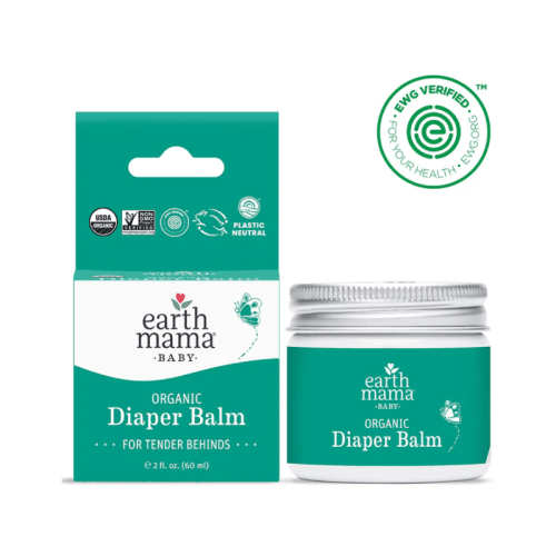Earth Mama Organic Diaper Balm - Natural Diaper Rash Solution