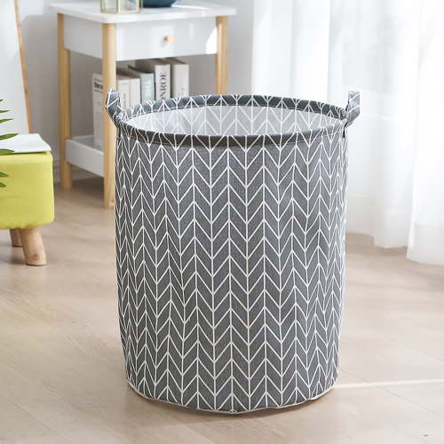 Giyblacko Home Textile StorageLaundry Hamper With Handles Collapsible Canvas Laundry Basket Storage Basket Home Organizer For Nursery Clothes Toys Baby Hamper