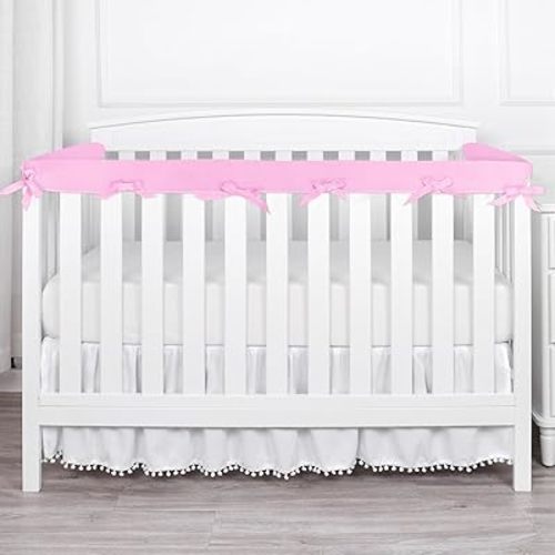 3PC Crib Rail Covers for Teething,Corner Protector for Baby, Crib Rail Covers for Teething,Protectors Guards, Furniture Corner Guard & Edge Safety Bumpers