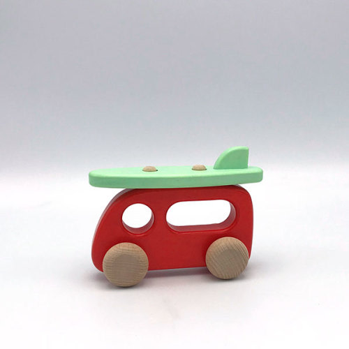 Camper with Surfboard