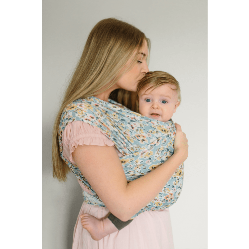 Cottage Border Wrap - Carrier for Newborns