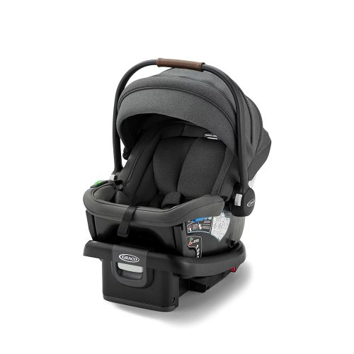 Graco Gomax Infant Car Seat, Ace, Lightweight, Reclining Rear Facing Car Seat Installs Without a Base