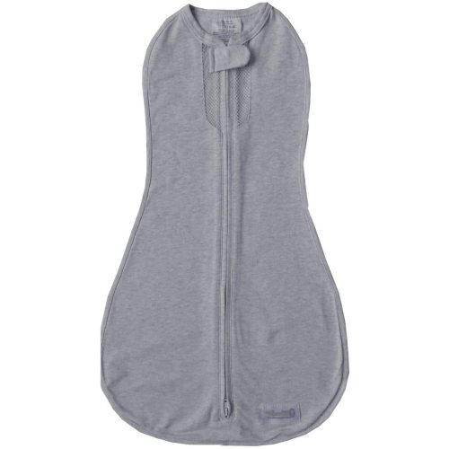 Woombie Air Nursery Swaddling Blanket - For Babies Up to 3 Months - Vented (Twilight/Heathered Gray, 5-13 lbs) - 0-3 Month