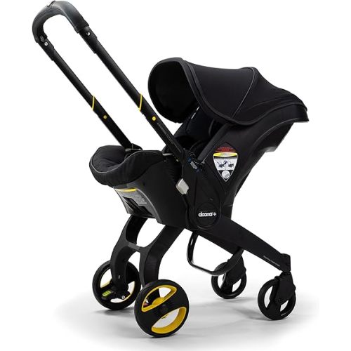 Doona Car Seat & Stroller, Midnight Edition - All-in-One Travel System