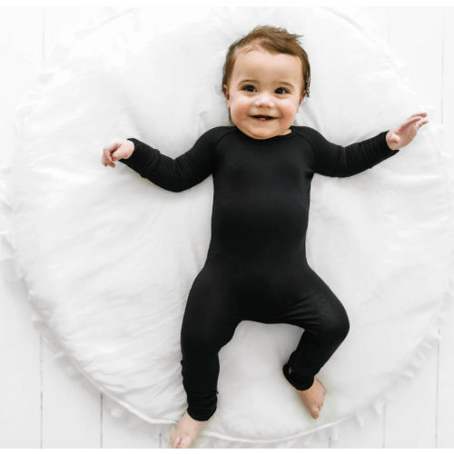 Black Crescent Zippy - Little Sleepies