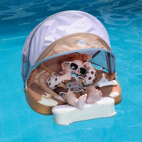 Mambobaby Swim Float with Canopy Puppy