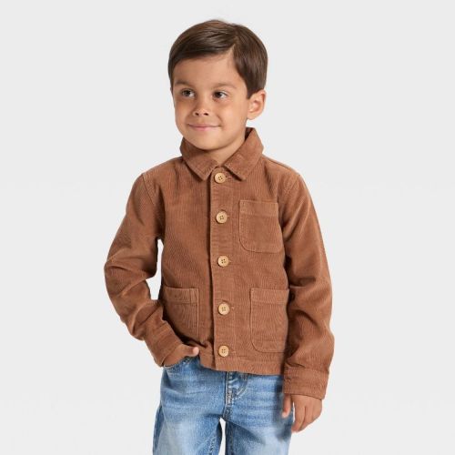 OshKosh B'gosh Toddler Boys' Corduroy Jacket - Brown