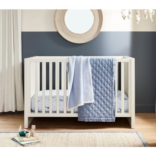 European Linen Baby Quilt | Pottery Barn Kids
