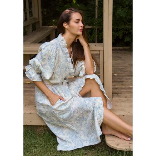 MUSLIN GAUZE ROBE