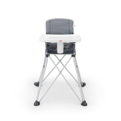 Bright Starts Pop 'n Dine Portable High Chair Indoor/Outdoor - Gray