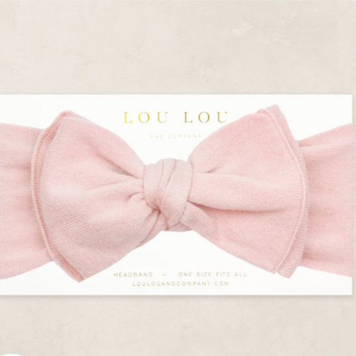 Pre-Order - Knit Headband - Blush