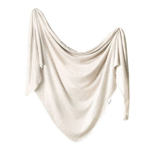 Copper Pearl Knit Swaddle Blanket - Asher