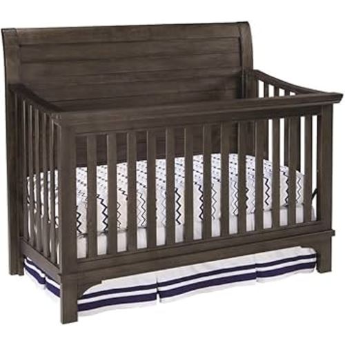 Westwood Design Taylor 4 in 1 Convertible Crib,River Rock