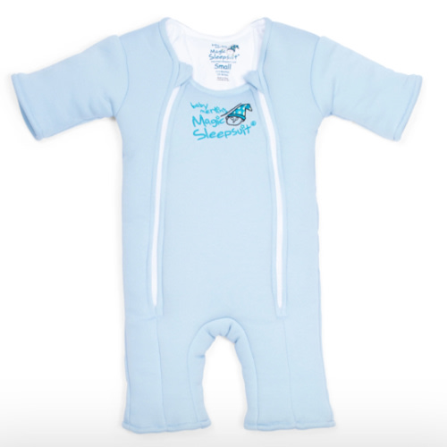 Blue Baby Merlin’s Magic Sleepsuit – 100% Cotton for Better Baby Sleep
