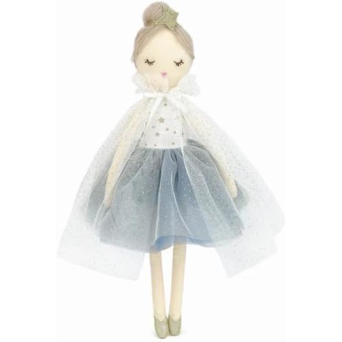 MON AMI Princess Doll Estelle – 15”, Soft & Elegant Stuffed Plush Princess Doll, Use as Toy or Room Decor, for Kids of All Ages