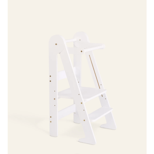 Mini Chef Foldable Helper Tower in White