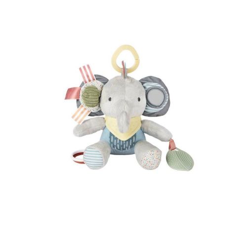 Skip Hop Bandana Buddies Soft Textured Baby Activity & Teething Toy, 0+ - Elephant: Baby Learning, Animal Focus