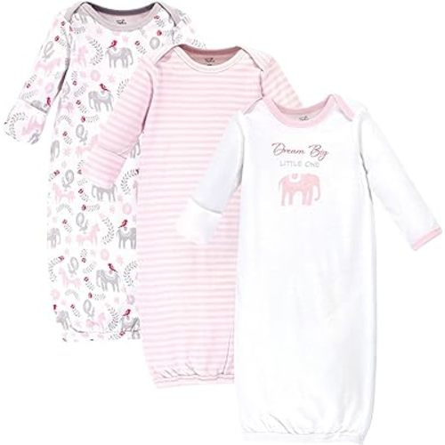 Touched by Nature Unisex Baby Organic Cotton Gowns