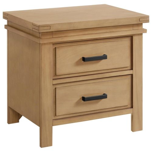 Oxford Baby Mystic 2-Drawer Nightstand in Honey