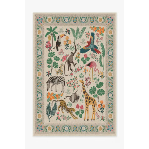 Ruggable Iris Apfel Jingle Jungle Tufted Rug