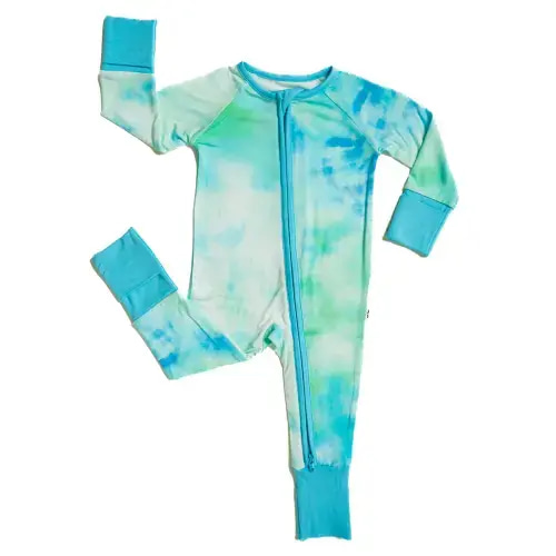 Tidepool Watercolor Zippy - 0-3m