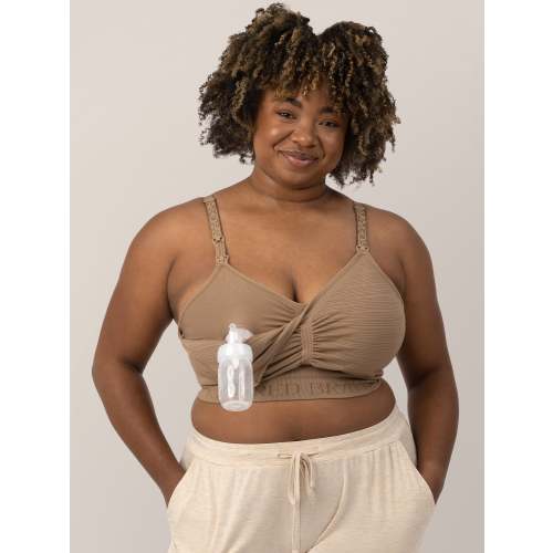 Sublime® Hands-Free Pumping & Nursing Bra | Beige – Kindred Bravely
