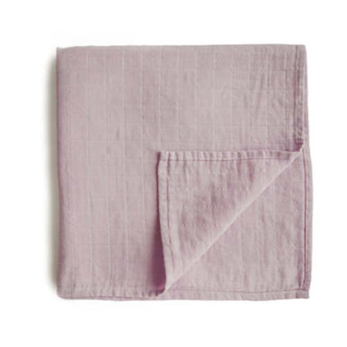 Organic Cotton Mushie Baby Muslin Swaddle Blanket