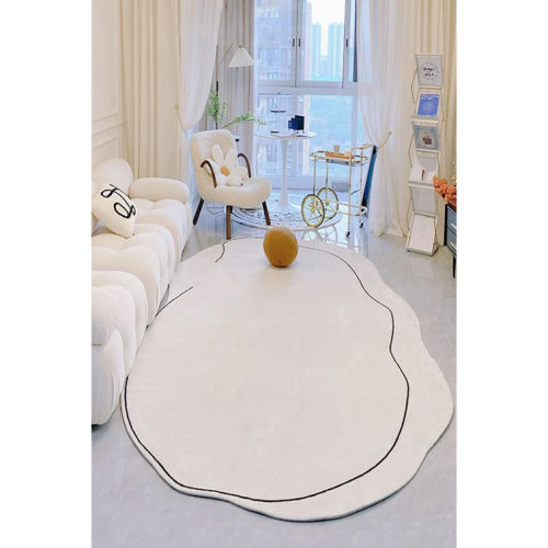 Modern Machine Washable Abstract Rug