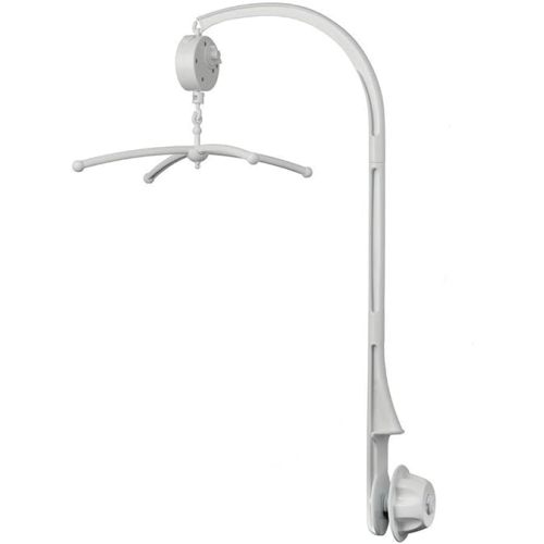 AFUNTA 26 Inch Baby Mobile for Crib, Adjustable Screw Crib Mobile Arm with Music Box Holder, Crib Mobile for Baby Girl Nursery Decor