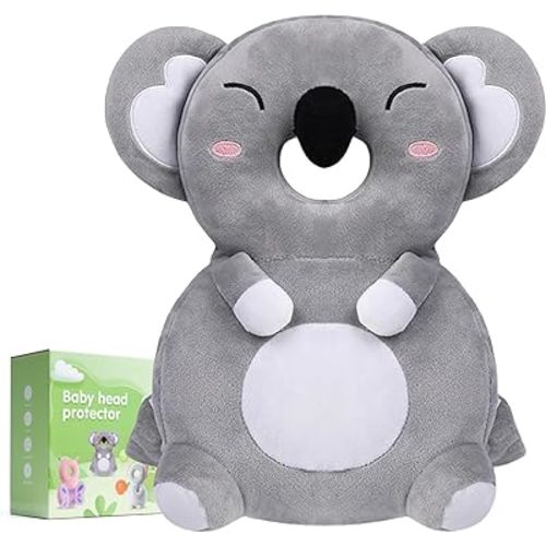 Baby Fall Back Head Protector - Baby Head Protector Backpack for Crawling Walking Gifts - Adjustable Toddlers Head Safety Pad Cushion