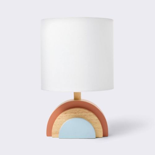 Wooden Rainbow Table Lamp (Includes LED Light Bulb) - Cloud Island™