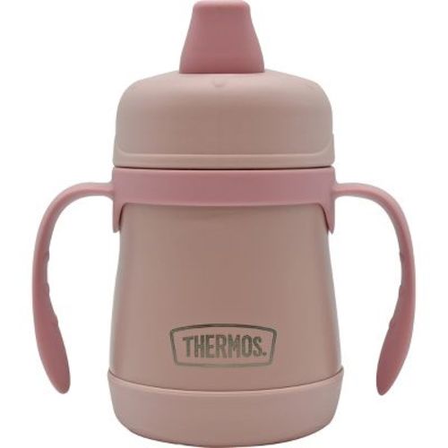 Thermos Baby 7 Oz. Vacuum Insulated Stainless Steel Sippy Cup With Handles