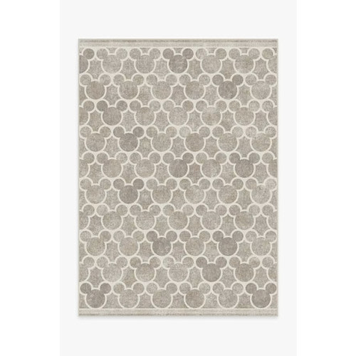 Ruggable Mickey Trellis Ash Grey Rug