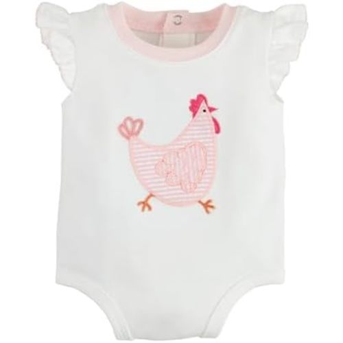 Mud Pie baby-boys Children's Chicken Farm Crawler
