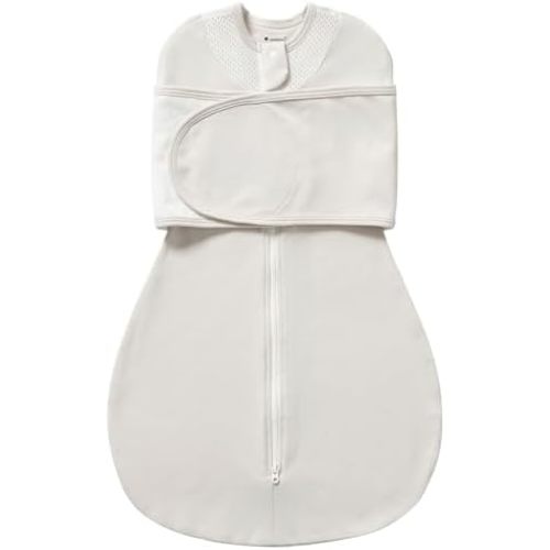 Swaddles for Newborns, Safe Sleep Swaddle Sack with Mesh Design, 100% Cotton, 3-Way Adjustable Transitional Swaddle