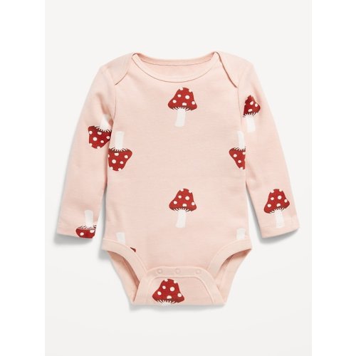 Printed Long-Sleeve Bodysuit for Baby
