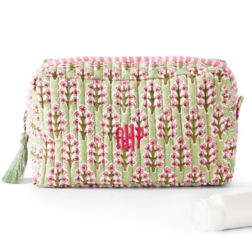 Block Print Travel Pouch