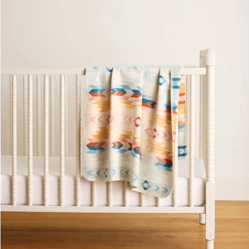 WYETH FALLS ORGANIC COTTON BABY BLANKET