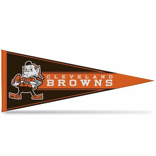 Rico Industries NFL FootballRetro 12" x 30" Felt Wall Décor Pennant - Great for Home/Bed Room/Man Cave Décor