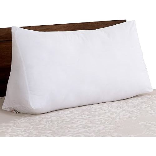 Cheer Collection Ultra Plush and Comfortable Wedge Pillow for Sitting Up in Bed or Sleep Elevation * New and Improved with Etrxa Filling *