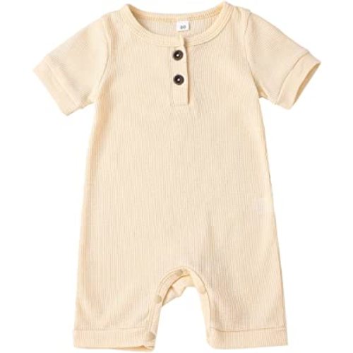 Newborn Baby Boys Girls Romper Jumpsuit Cotton Linen Sleeveless Ruffled Bodysuit Infant Spring Summer Clothes Outfits