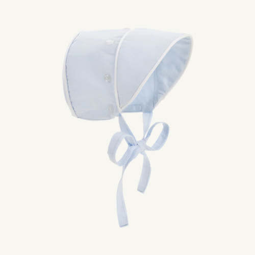 Barringer Bonnet - Breakers Blue Seersucker