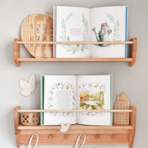 ✦ Nursery Wall Shelf ✦ ➤ Enjoy The Wood