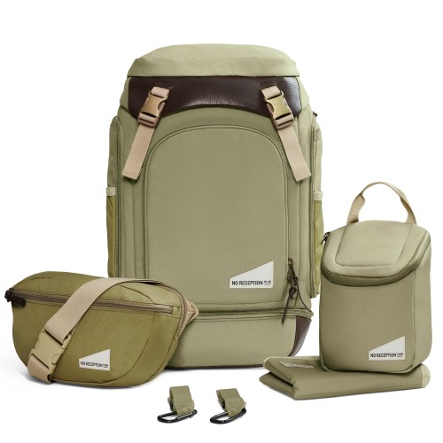 The Getaway Bag by No Reception Club | Best Travel Diaper Bag
