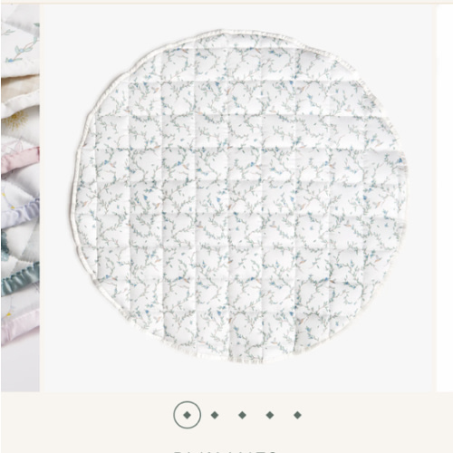 Secret Garden Play Mat - Ivory