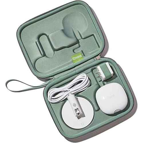 Nanit Travel Case – Protective Hard Shell Carrying Case Pro Baby Monitor and Multi-Stand Travel Accessory, Green