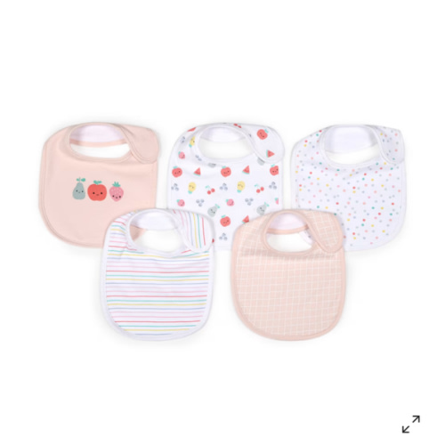 5 Pack Bibs - Fruits