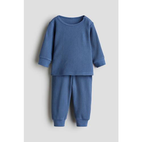 WAFFLED COTTON SET